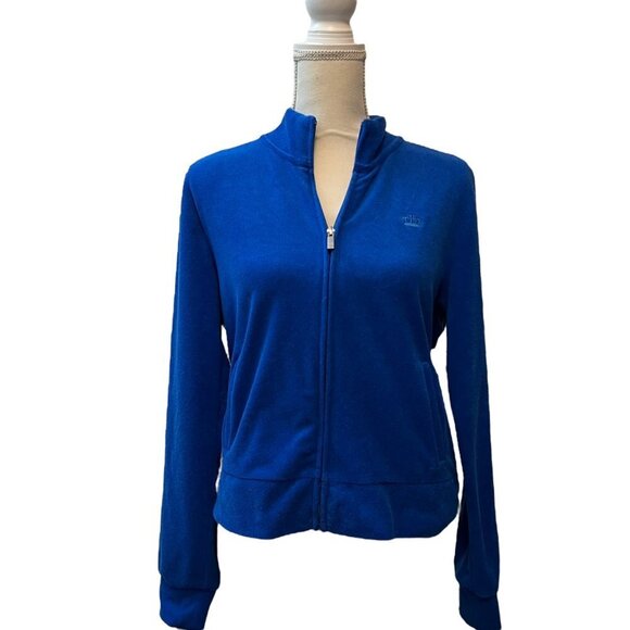Juicy by Juicy Couture Long Sleeve Mock Neck Full Zip Plush Jacket Size Large - Picture 3 of 12